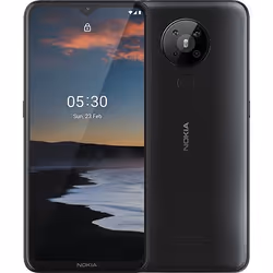 Nokia 5.3, 16,6 cm (6.55"), 4 Go, 64 Go, 13 MP, Android 10.0, Noir