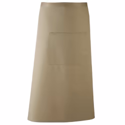 Premier - Tablier de bar style continental long - Taille unique (Olive)