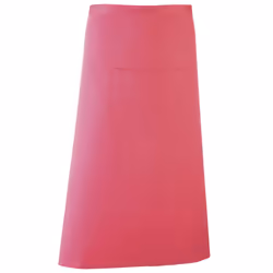 Premier - Tablier de bar style continental long - Taille unique (Fuchsia)
