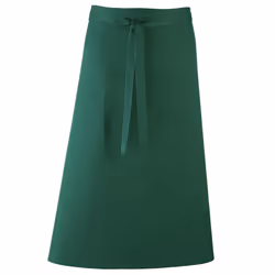 Premier - Tablier de bar style continental long - Taille unique (Vert bouteille)