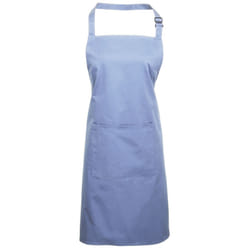 Premier - Tablier avec poche - Taille unique (Bleu moyen)