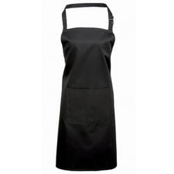 Premier - Tablier avec poche - Taille unique (Noir)