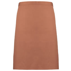 Premier - Tablier mi-long - Taille unique (Marron clair)
