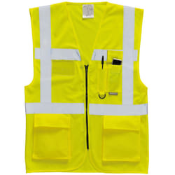 Portwest - Gilet haute visibilité - Homme (Jaune)