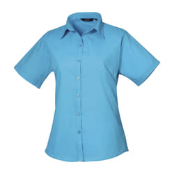 Premier - Chemisier à manches courtes - Femme (Turquoise)