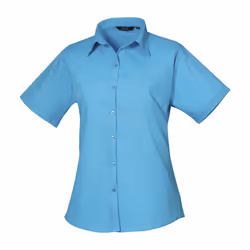 Premier - Chemisier à manches courtes - Femme (Turquoise)