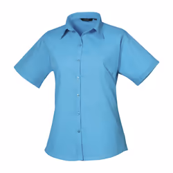 Premier - Chemisier à manches courtes - Femme (Turquoise)