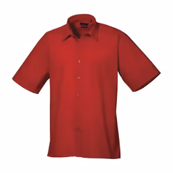 Premier - Chemise à manches courtes - Homme (Rouge)
