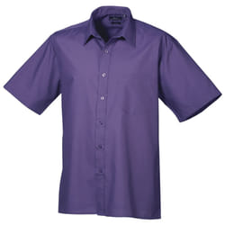 Premier - Chemise à manches courtes - Homme (Pourpre)