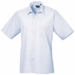 Premier - Chemise à manches courtes - Homme (Bleu clair)