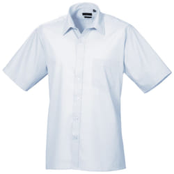 Premier - Chemise à manches courtes - Homme (Bleu clair)