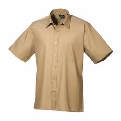Premier - Chemise à manches courtes - Homme (Kaki)