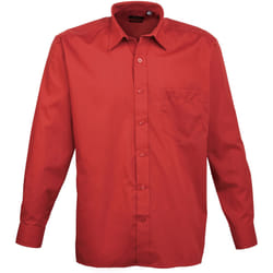 Premier - Chemise formelle PREMIER - Homme (Rouge)