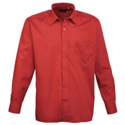 Premier - Chemise formelle PREMIER - Homme (Rouge)
