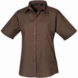 Premier - Chemisier à manches courtes - Femme (Marron)