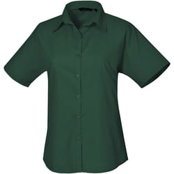 Premier - Chemisier à manches courtes - Femme (Vert bouteille)