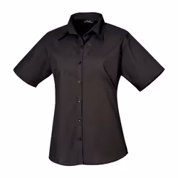 Premier - Chemisier à manches courtes - Femme (Noir)