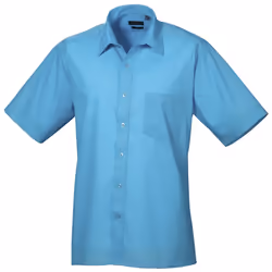 Premier - Chemise à manches courtes - Homme (Turquoise)