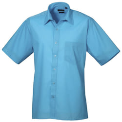 Premier - Chemise à manches courtes - Homme (Turquoise)