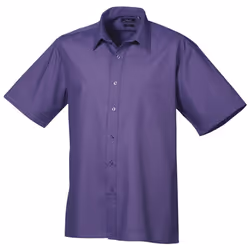 Premier - Chemise à manches courtes - Homme (Pourpre)