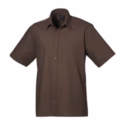 Premier - Chemise à manches courtes - Homme (Marron)