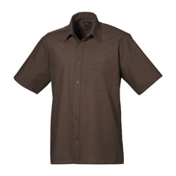 Premier - Chemise à manches courtes - Homme (Marron)