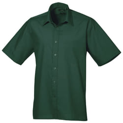 Premier - Chemise à manches courtes - Homme (Vert bouteille)