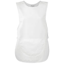 Premier - Tablier avec poche - Femme - Taille L (Blanc)