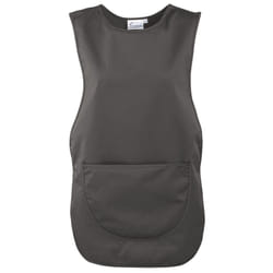 Premier - Tablier avec poche - Femme - Taille M (Gris foncé)
