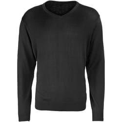 Premier - Pull à col en V - Homme (Noir)