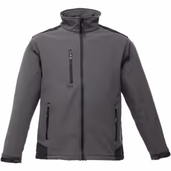 Regatta - Veste softshell - Hommes (Gris/Noir)