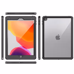 EIGER EGPE00129 étui pour tablette 10.2" Coque Noir, Transparent