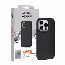 EIGER EGCA00386, Housse, Apple, iPhone 14 Pro, 15,5 cm (6.1"), Noir
