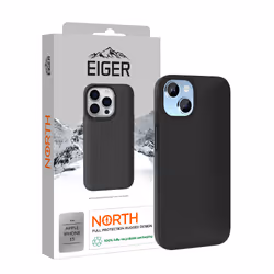 EIGER EGCA00467, Housse, Apple, iPhone 15, 15,5 cm (6.1"), Noir