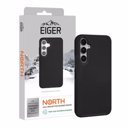 EIGER EGCA00575, Housse, Samsung, Galaxy A35, 16,8 cm (6.6"), Noir