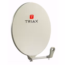 Triax DAP 710, 10,7 - 12,75 GHz, 37,5 dBi, 27 dB, Offset, 10 - 55°, 26°
