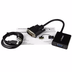 StarTech.com Câble adaptateur actif DVI vers VGA - Convertisseur DVI-D vers HD15 - M/F - 1080p - Vue supplémentaire 4