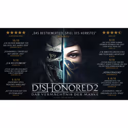 Bethesda Dishonored 2, PlayStation 4, M (Mature), Support physique