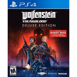 ZeniMax Media Wolfenstein: Youngblood - Deluxe Edition, PS4, PlayStation 4, Mode Multiplayer, M (Mature), Téléchargement