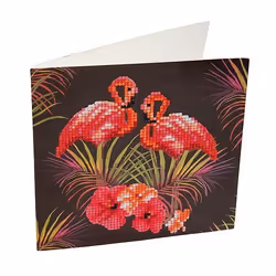 CRAFT Buddy Flamingos, Kit de loisirs créatifs pour enfants, 8 an(s), Multicolore