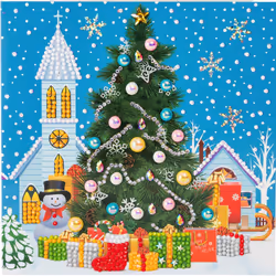 OZ International Crystal Art Kit Tableau Broderie Diamant 30X30Cm Anne Stokes Tisseuse, Crystal Art, 300 mm, 300 mm, Consumer ...