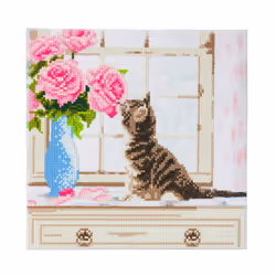 CRAFT Buddy Cat, Kit de loisirs créatifs pour enfants, 6 an(s), Multicolore