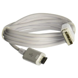 Samsung USB/microUSB câble USB 0,9 m USB 2.0 Micro-USB A USB A Blanc