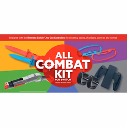 Contact Sales All Combat Kit For Switch, Régler, Nintendo Switch, Noir, Bleu clair, Rouge, Argent, 365 mm, 80 mm, 170 mm