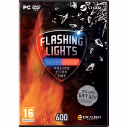 Excalibur Publishing Flashing Lights - Police/Fire/EMS, PC, Mode Multiplayer