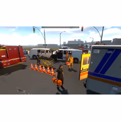 Excalibur Publishing Flashing Lights - Police/Fire/EMS Standard PC