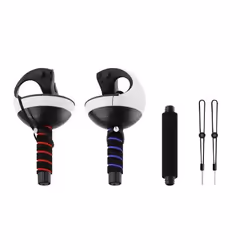 Maxx Tech MXT-BSPSVR2, PlayStation 5, Touche d'action, Noir, Bleu, Rouge, Blanc, 2 x Beat Saber (Left & Right controller fixi ...