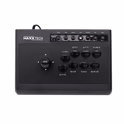 Maxx Tech MXT-AD-MULTI accessoire de jeux vidéo Noir USB Joystick Analogique/Numérique Android, Nintendo Switch, PC, PlayStation 4, Playstation 3, Xbox One, Xbox One S, Xbox One X