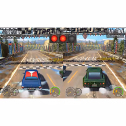 Maxx Tech Turbo Booster Racing Kit (volants + jeu)v Nintendo Switch (Code de téléchargement) - Vue supplémentaire 2