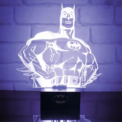 Abysse Corp Dc Comics - Lampe Acrylique Usb "Hero" Batman X1, Garçon/Fille